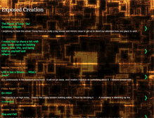 Tablet Screenshot of exposedcreation.blogspot.com