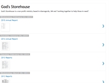 Tablet Screenshot of godsstorehouse.blogspot.com