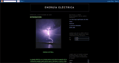 Desktop Screenshot of ganix-energiaelectrica.blogspot.com