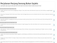 Tablet Screenshot of jejaksajak.blogspot.com