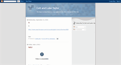 Desktop Screenshot of coltandluke.blogspot.com