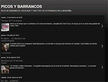 Tablet Screenshot of picosybarrancos.blogspot.com