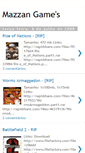 Mobile Screenshot of mazzangames.blogspot.com