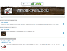 Tablet Screenshot of memoirsofadarkgirl.blogspot.com