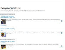 Tablet Screenshot of everydaysport-live.blogspot.com