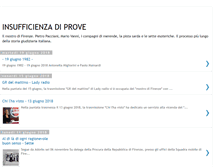Tablet Screenshot of insufficienzadiprove.blogspot.com