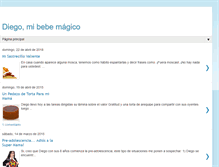 Tablet Screenshot of diegomibebemagico.blogspot.com