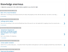 Tablet Screenshot of knowledgeenormous.blogspot.com