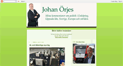 Desktop Screenshot of johanorjes.blogspot.com