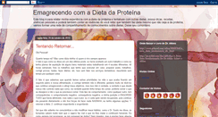 Desktop Screenshot of emagrecendocomadietadaproteina.blogspot.com