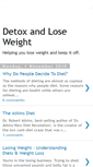 Mobile Screenshot of detox-lose-weight.blogspot.com