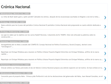 Tablet Screenshot of cronicanacional.blogspot.com