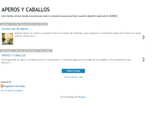 Tablet Screenshot of aperosycaballos.blogspot.com