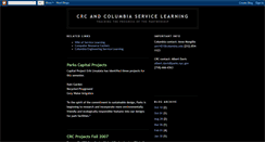 Desktop Screenshot of crcservicelearning.blogspot.com