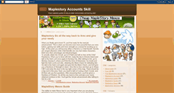 Desktop Screenshot of maplestory2accounts.blogspot.com