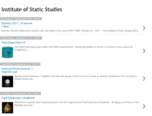 Tablet Screenshot of instituteofstaticstudies.blogspot.com