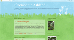 Desktop Screenshot of bluemontinashland.blogspot.com