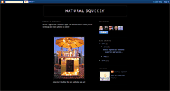 Desktop Screenshot of naturalsqueezy.blogspot.com
