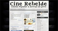 Desktop Screenshot of cine-rebelde.blogspot.com