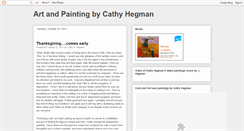 Desktop Screenshot of cathyhegman.blogspot.com