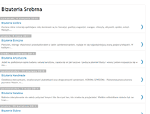 Tablet Screenshot of bizuteria-srebrna-o7s.blogspot.com