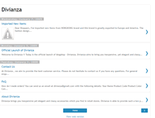 Tablet Screenshot of divianza.blogspot.com
