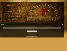 Tablet Screenshot of desdelacruzdejesus.blogspot.com