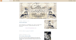Desktop Screenshot of cottagecaboodle.blogspot.com