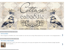 Tablet Screenshot of cottagecaboodle.blogspot.com