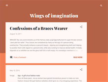 Tablet Screenshot of ekta-wingsofimagination.blogspot.com