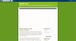 Desktop Screenshot of healthfor-u.blogspot.com
