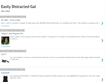 Tablet Screenshot of distractedlyyours.blogspot.com
