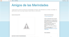 Desktop Screenshot of amigosdelasmerindades.blogspot.com