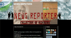 Desktop Screenshot of newsrepoters.blogspot.com