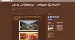 Desktop Screenshot of diane-peinturedecorative.blogspot.com