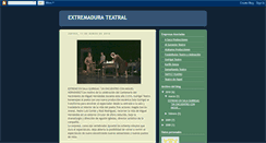 Desktop Screenshot of extremadurateatral.blogspot.com