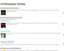 Tablet Screenshot of extremadurateatral.blogspot.com