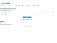 Tablet Screenshot of livestudiosantos.blogspot.com