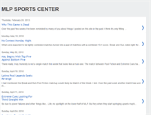 Tablet Screenshot of mlpsportscenter.blogspot.com