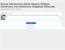 Tablet Screenshot of houndnotecards.blogspot.com