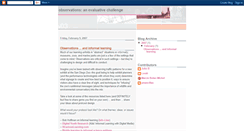 Desktop Screenshot of edtecobservations.blogspot.com