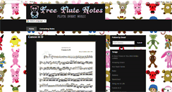 Desktop Screenshot of freeflutenotes.blogspot.com