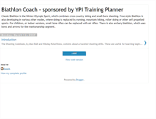 Tablet Screenshot of biathlon-coach.blogspot.com