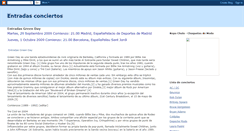 Desktop Screenshot of entradas-conciertos.blogspot.com