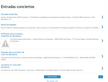 Tablet Screenshot of entradas-conciertos.blogspot.com