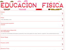 Tablet Screenshot of educacionfisicaggm.blogspot.com