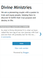 Mobile Screenshot of divineministries.blogspot.com