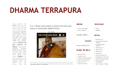 Desktop Screenshot of dharmaterrapura.blogspot.com