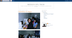 Desktop Screenshot of mexicoefltech.blogspot.com