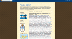 Desktop Screenshot of pampabrava.blogspot.com